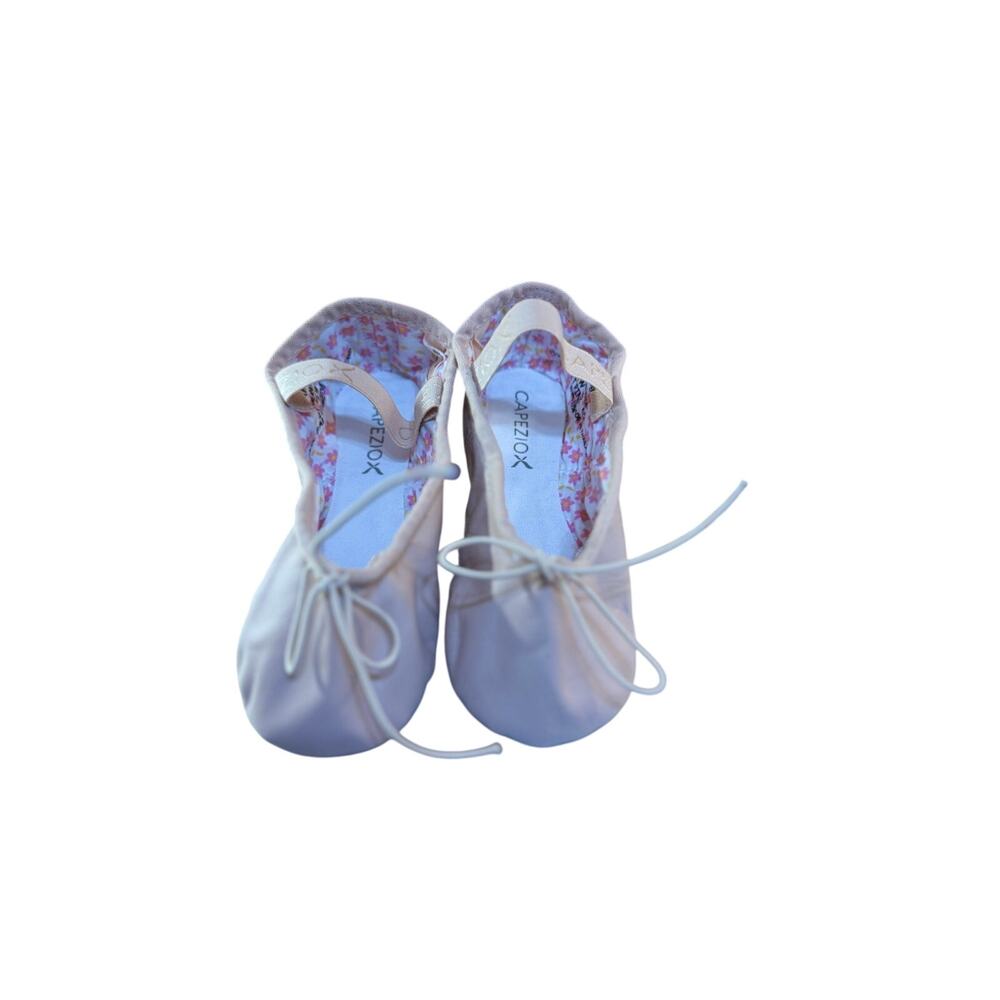 Capezio Daisy Ballet Shoes 205C Blush Pink Leather Girls Size 11.5W NWB